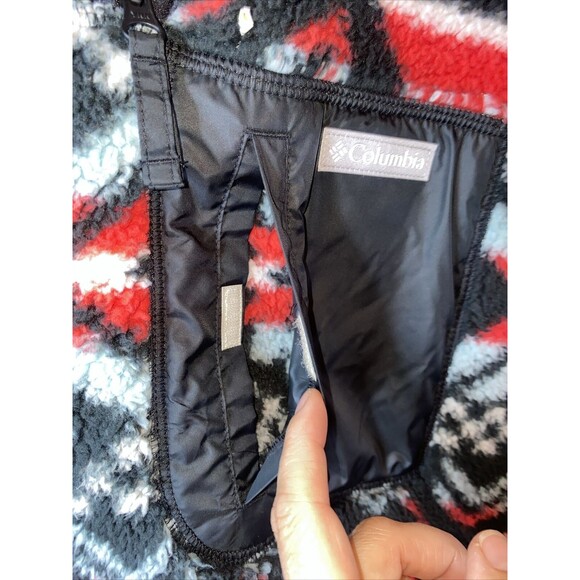 new Columbia Western sherpa aztec teddy XL West Bend 1/4 Zip Fleece Sweater - Picture 8 of 11